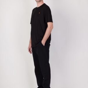 Premium Sıfır Yaka T-Shirt Siyah